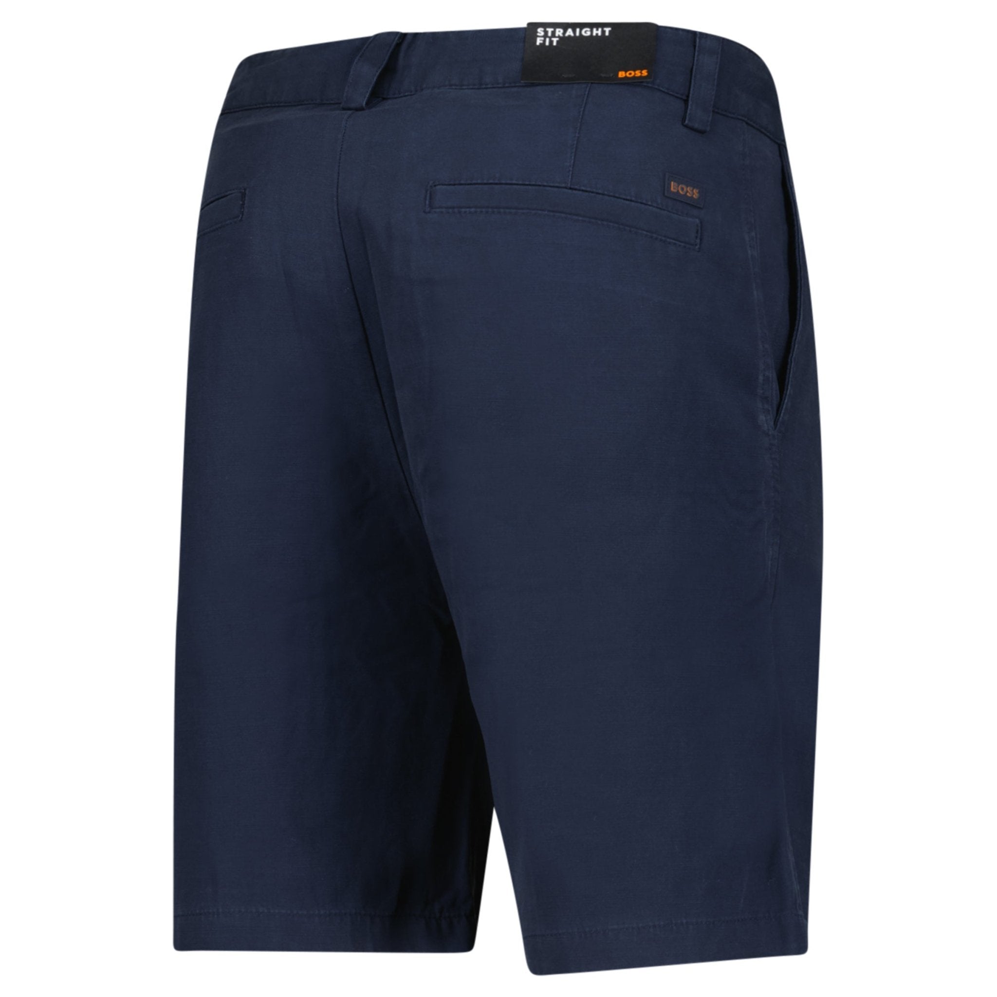 Hugo Boss Chino Straight Fit Shorts in Dark Blue