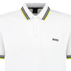 Boss Paddy Polo Shirt White