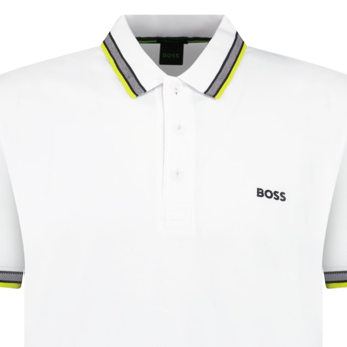 Boss Paddy Polo Shirt White