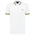Boss Paddy Polo Shirt White