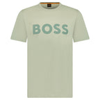 Hugo Boss Thinking 1 Logo T-Shirt in Green