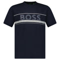 Hugo Boss Iconic Zone Logo T-Shirt in Navy