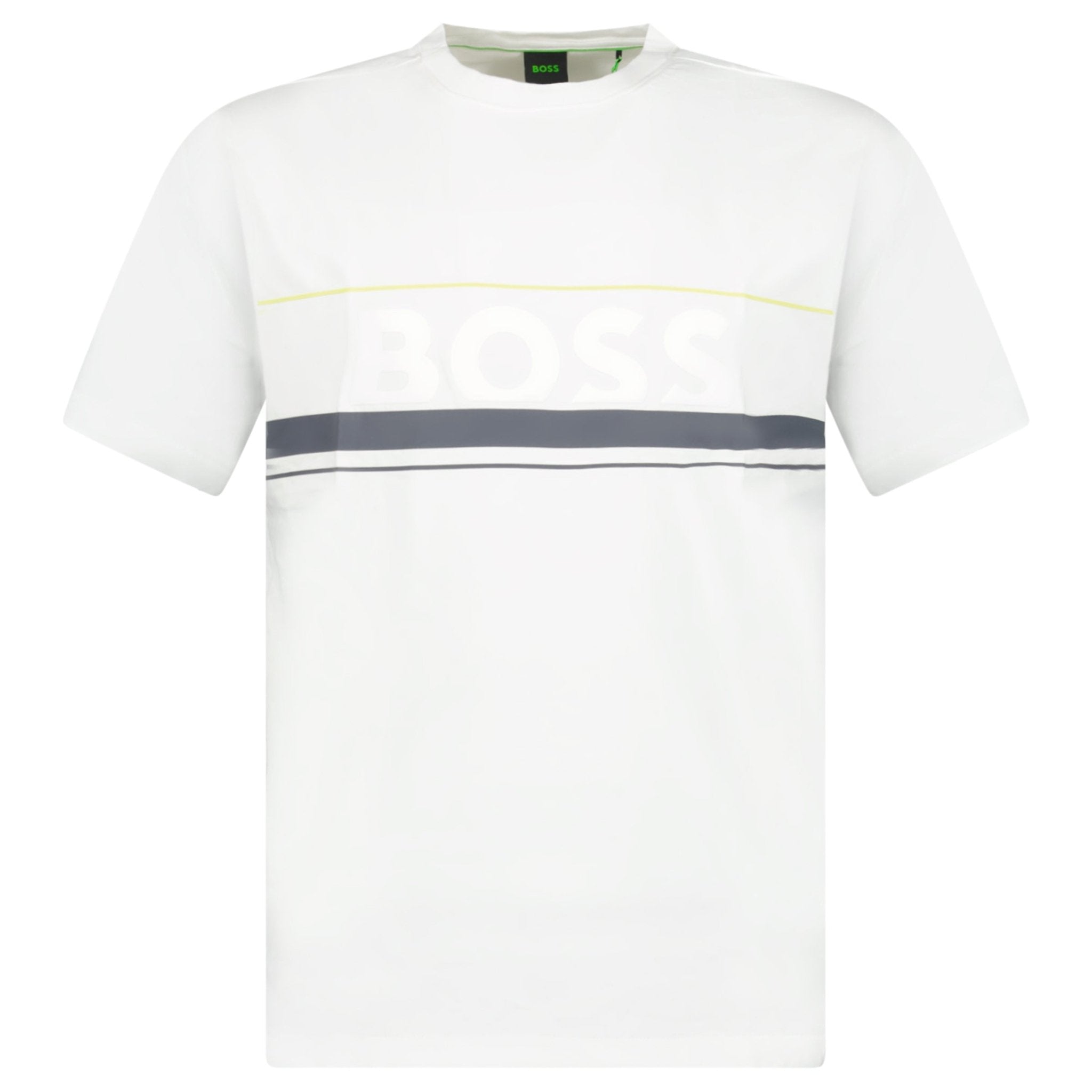 Hugo Boss Iconic Zone Logo T-Shirt in White