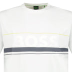 Hugo Boss Iconic Zone Logo T-Shirt in White