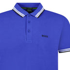 Boss Paddy Polo Shirt Blue