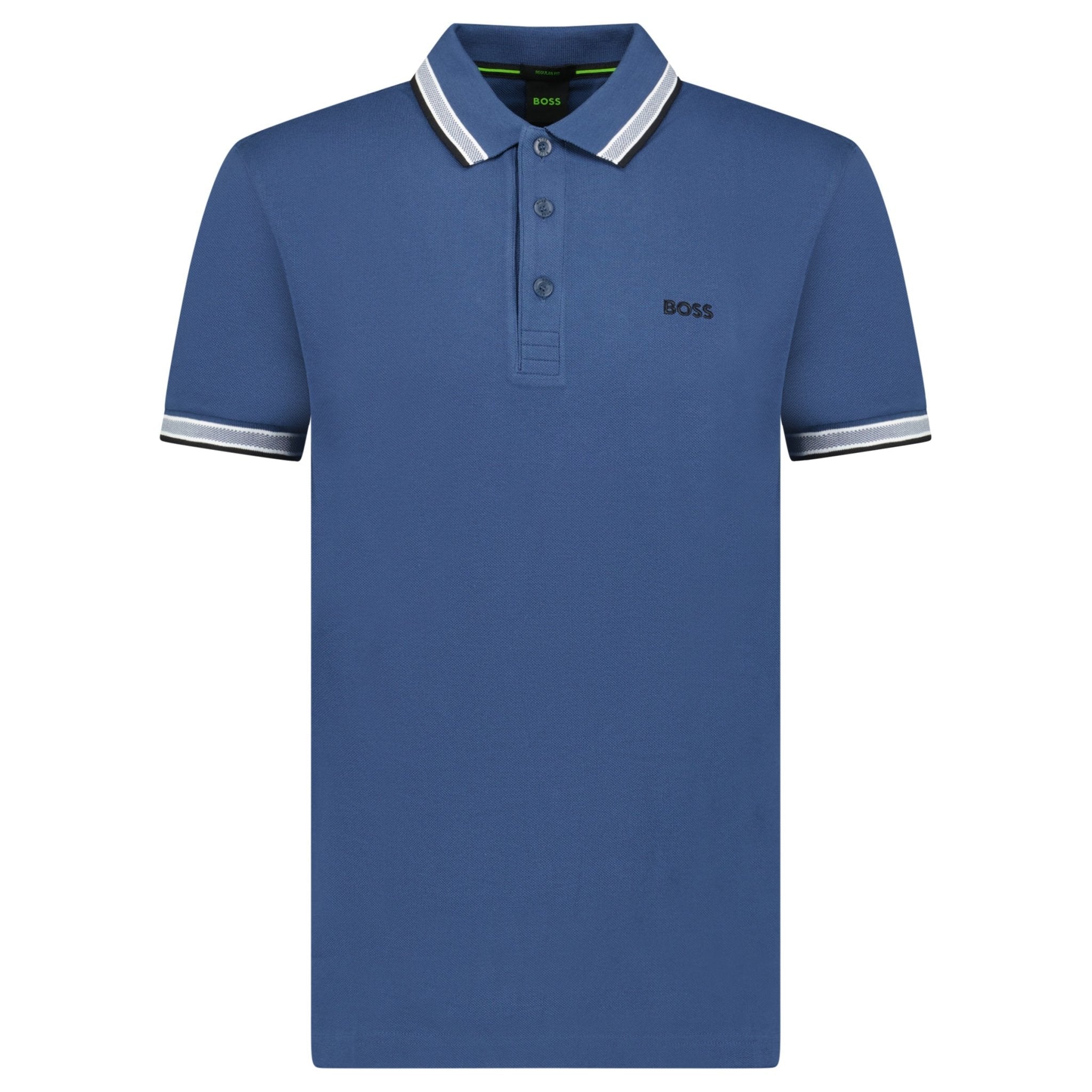 Boss Paddy Polo Shirt Blue