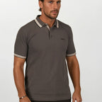Boss Paddy Polo Shirt Dark Grey