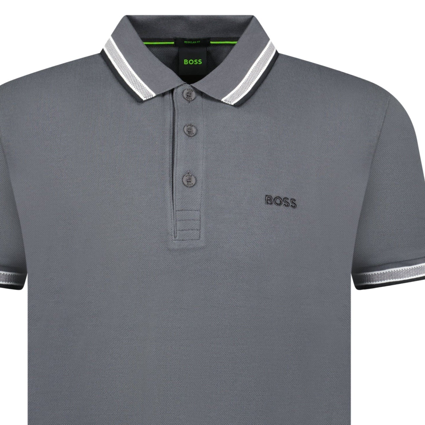 Boss Paddy Polo Shirt Dark Grey