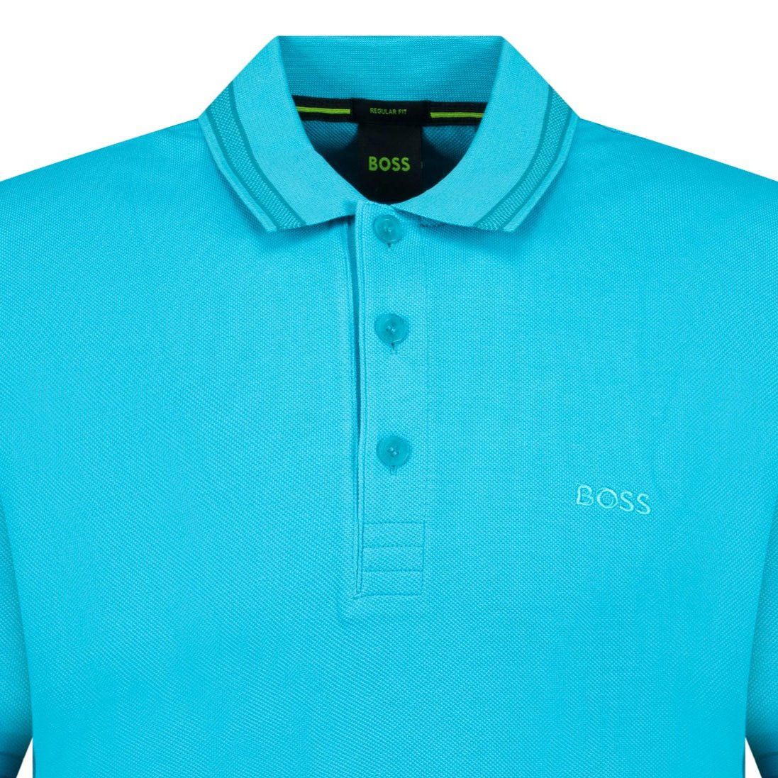 Boss Paddy Polo Shirt Light Turquoise