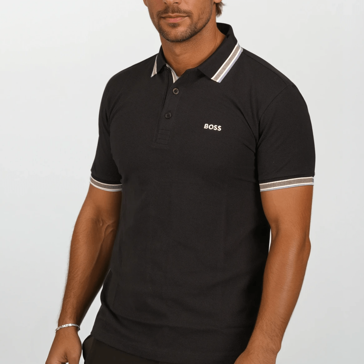 Boss Paddy Polo Shirt Navy