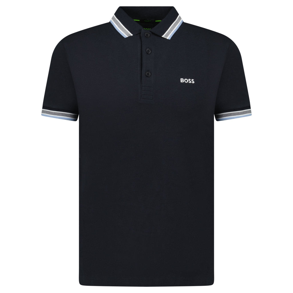 Boss Paddy Polo Shirt Navy