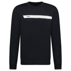Hugo Boss Salbo 1 Crewneck Sweatshirt Black & White