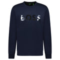 Hugo Boss Salbo Mirror Crewneck Sweatshirt Navy