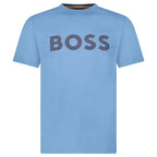 Hugo Boss Thinking 1 Logo T-Shirt in Blue