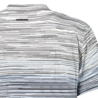 Missoni Space-Dyed Slub Cotton T-Shirt in Light Blue