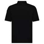 Moncler Edit Short Sleeve Polo Shirt in Black