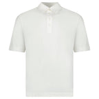 Moncler Edit Short Sleeve Polo Shirt in White