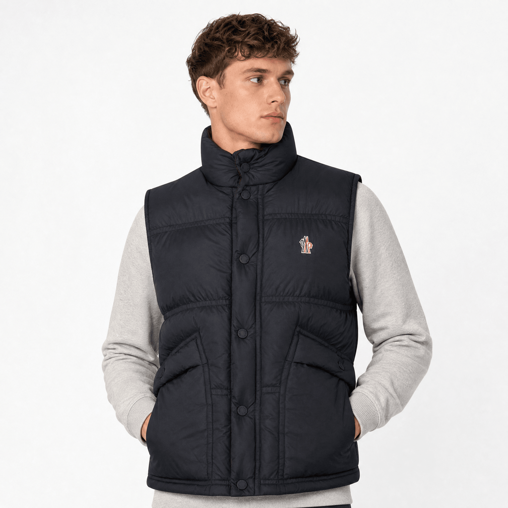 Moncler Grenoble Padded Gilet in Black