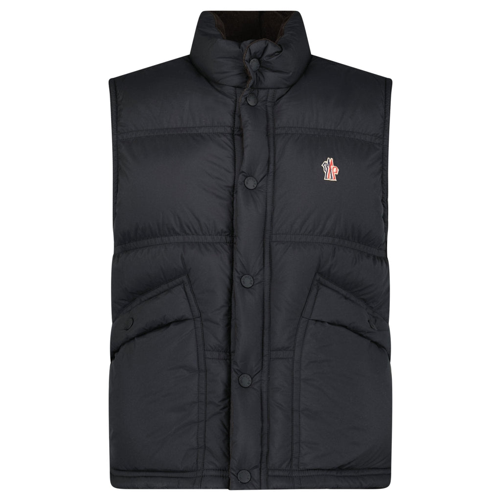 Moncler Grenoble Padded Gilet in Black