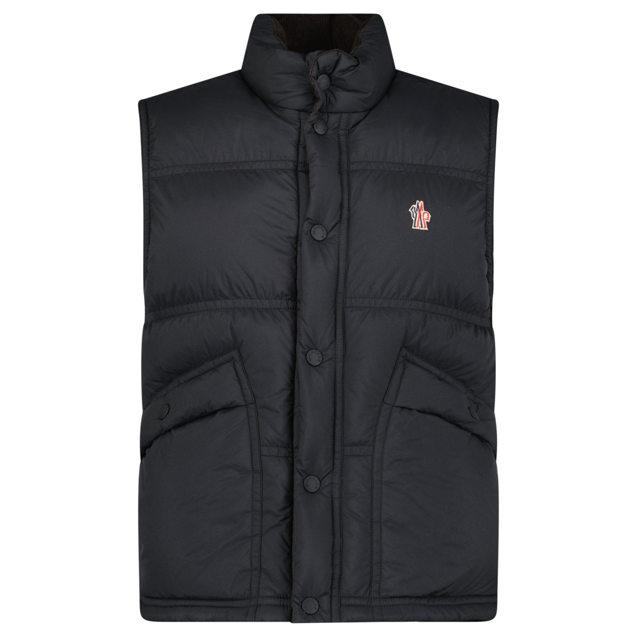 Moncler Grenoble Padded Gilet in Black