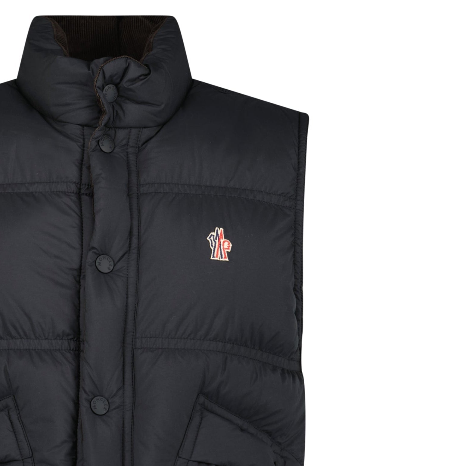Moncler Grenoble Padded Gilet in Black