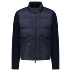Moncler Grenoble Padded Cardigan in Navy