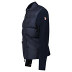 Moncler Grenoble Padded Cardigan in Navy