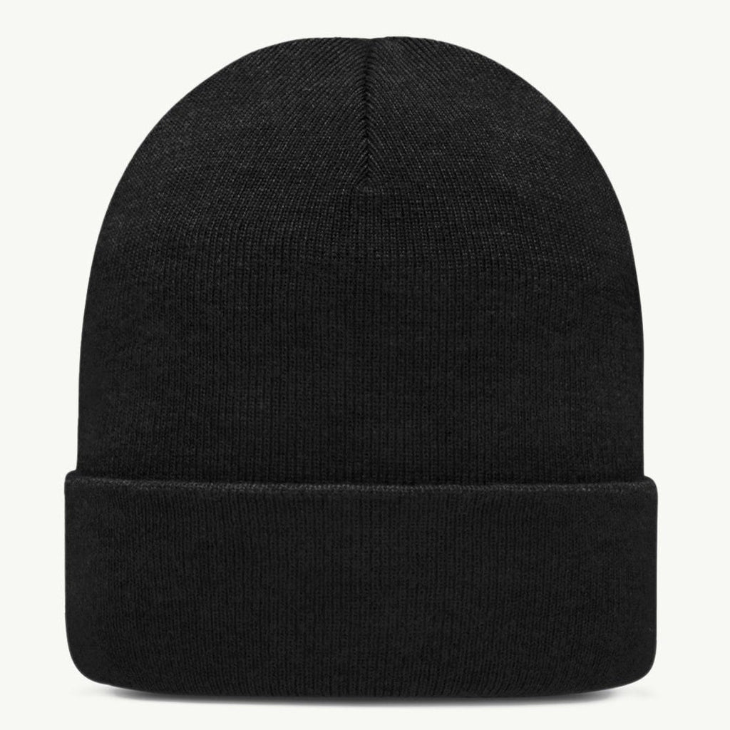 Moncler Grenoble Wool Beanie Hat Black