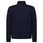 Moncler Padded Zip-Up Cardigan in Navy
