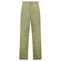 Moncler Panelled Pocket Trousers in Khaki Green