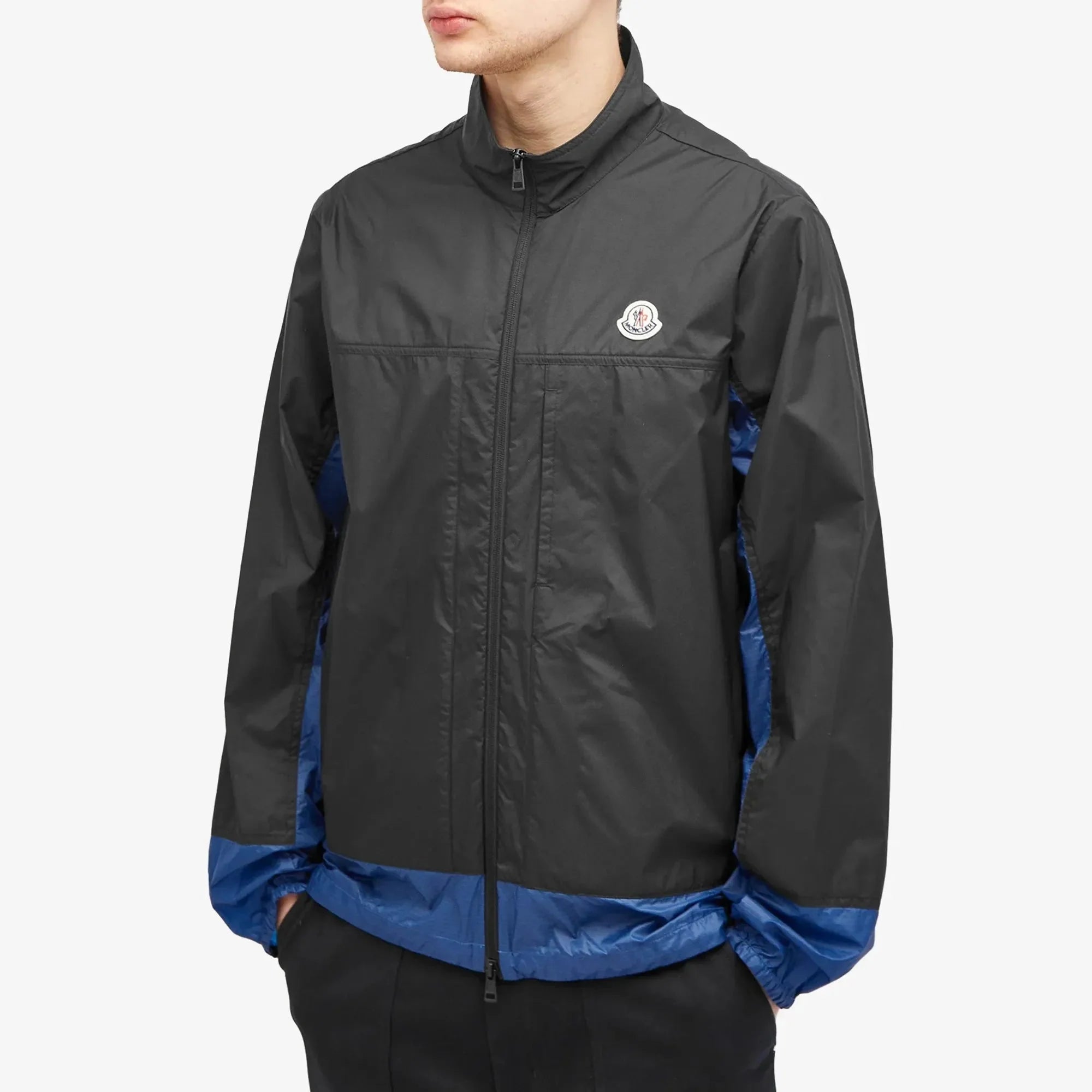 Moncler Sancho Lightweight Nylon Jacket in Black