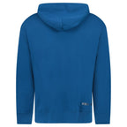 Moncler Writing Logo Hooded Sweatshirt Blue