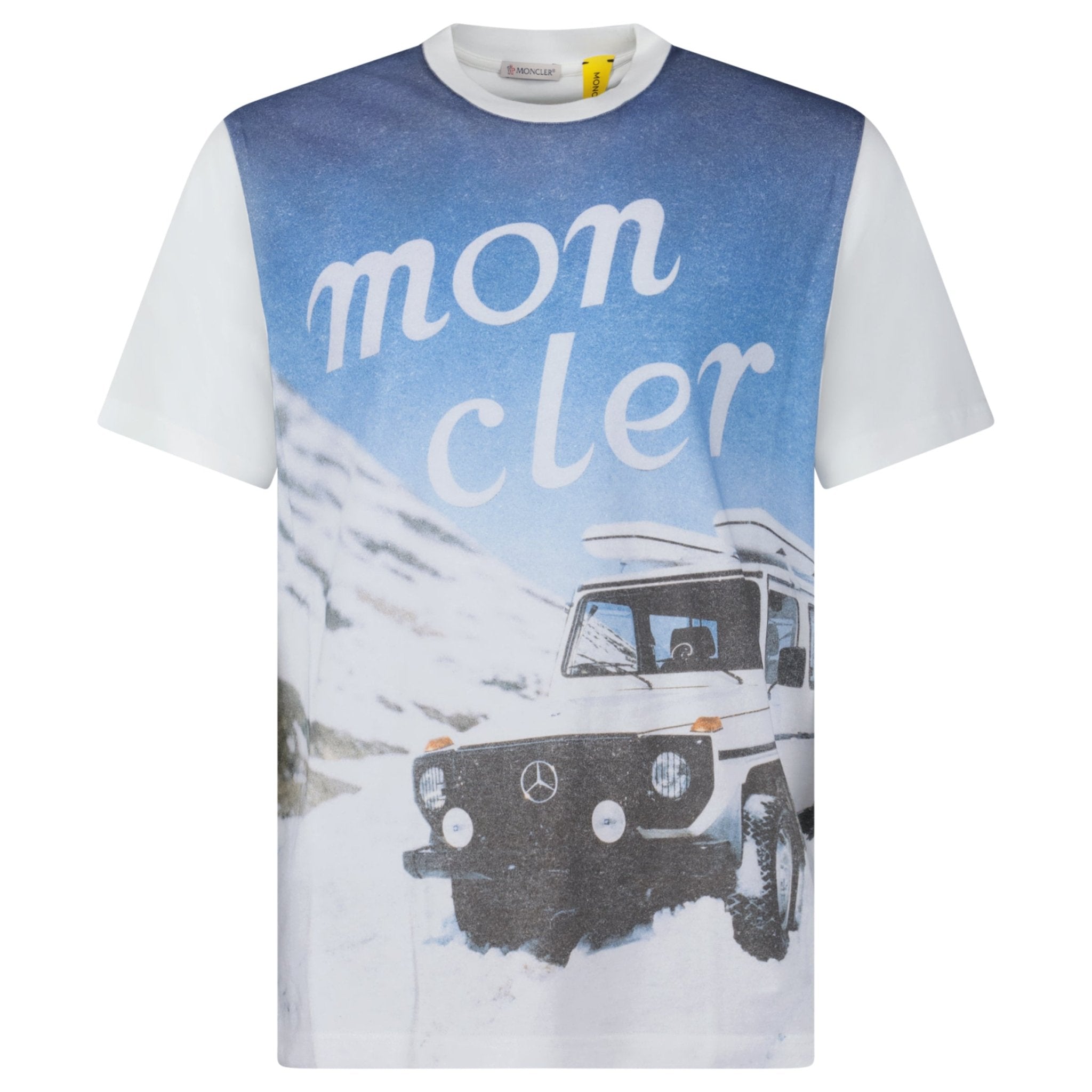 Moncler x Mercedes-Benz by Nigo Printed T-Shirt White