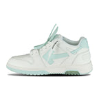 Off-White Out Of Office Low Top Trainers White & Mint
