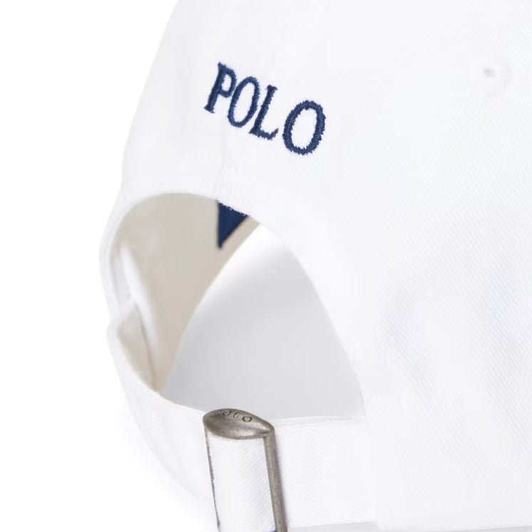 Polo Ralph Lauren Cotton Chino Baseball Cap in White