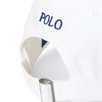 Polo Ralph Lauren Cotton Chino Baseball Cap in White