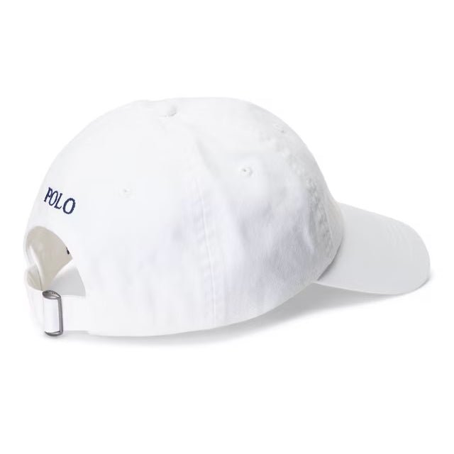 Polo Ralph Lauren Cotton Chino Baseball Cap in White