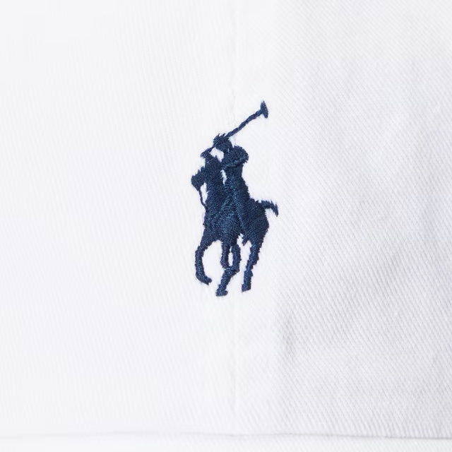 Polo Ralph Lauren Cotton Chino Baseball Cap in White