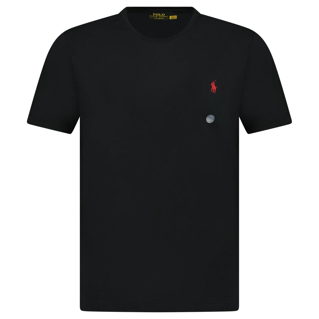 Polo Ralph Lauren Custom Slim Fit T-Shirt in Black
