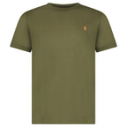 Polo Ralph Lauren Custom Slim Fit T-Shirt in Khaki Green