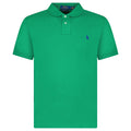 Polo Ralph Lauren Mesh Custom Slim Fit Polo Shirt in Green