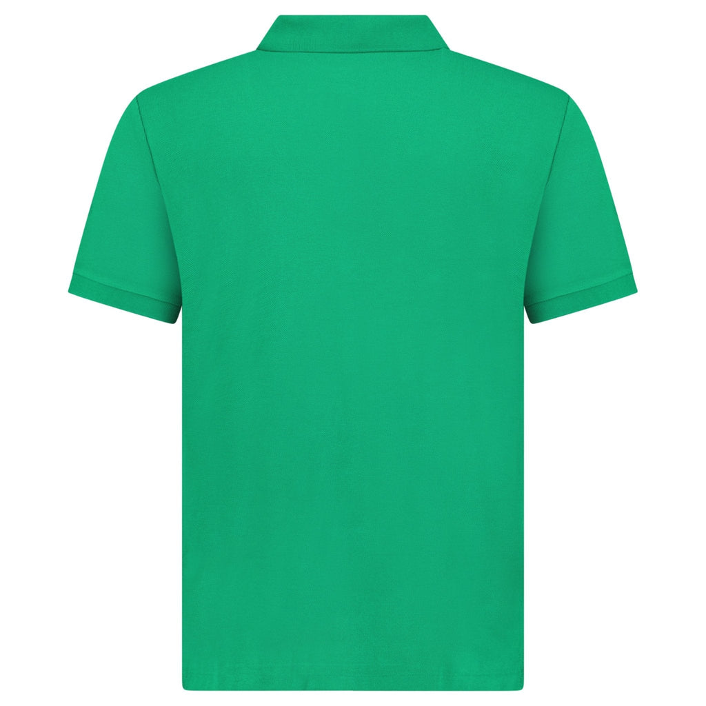 Polo Ralph Lauren Mesh Custom Slim Fit Polo Shirt in Green