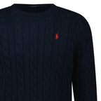 Polo Ralph Lauren Cable Knit Sweater in Navy