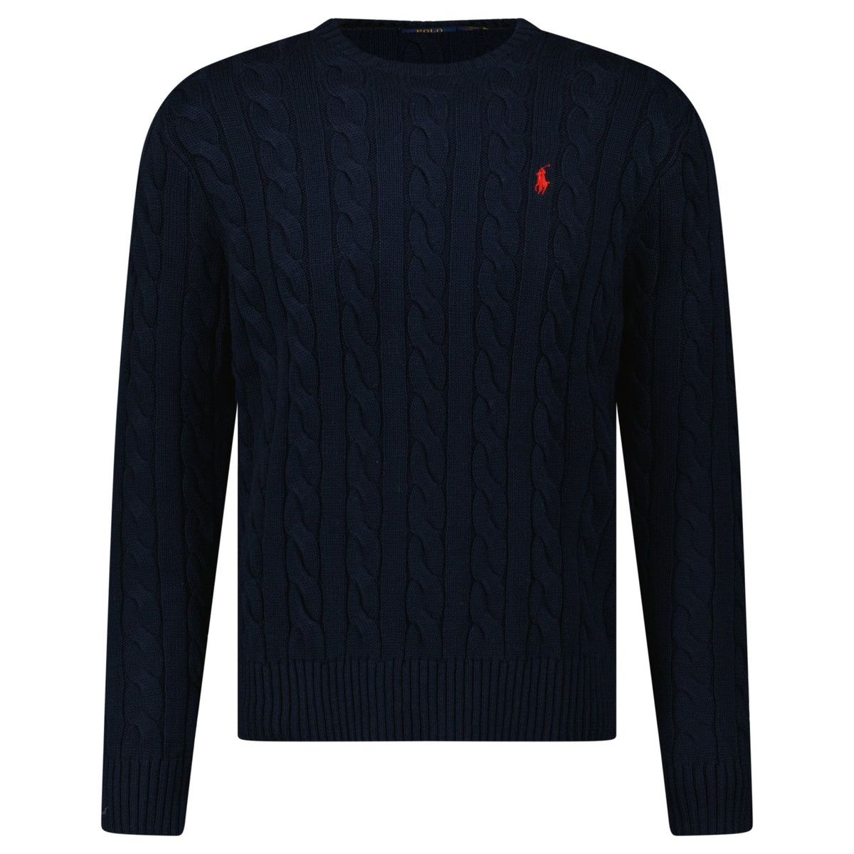 Polo Ralph Lauren Cable Knit Sweater in Navy