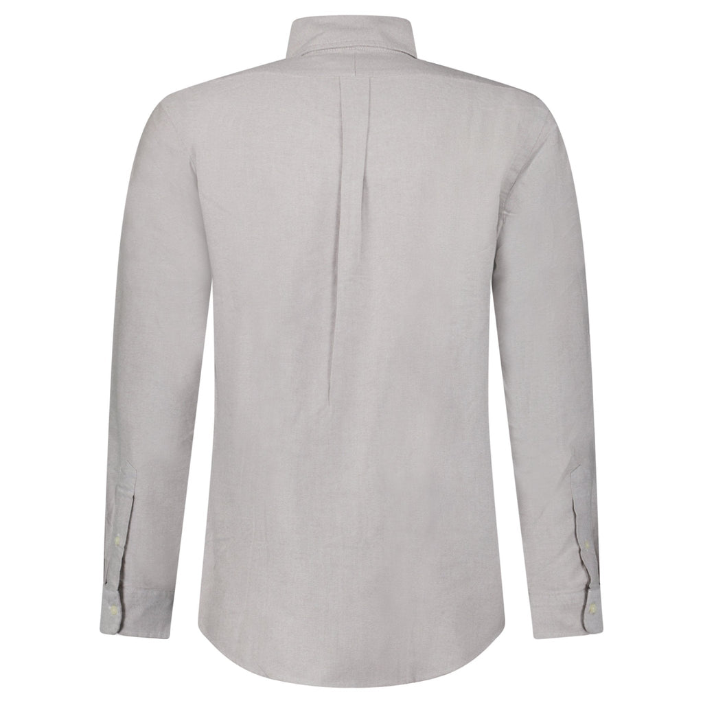 Polo Ralph Lauren Custom Fit Oxford Shirt in Grey