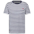 Polo Ralph Lauren Custom Slim Fit T-Shirt in Navy/White