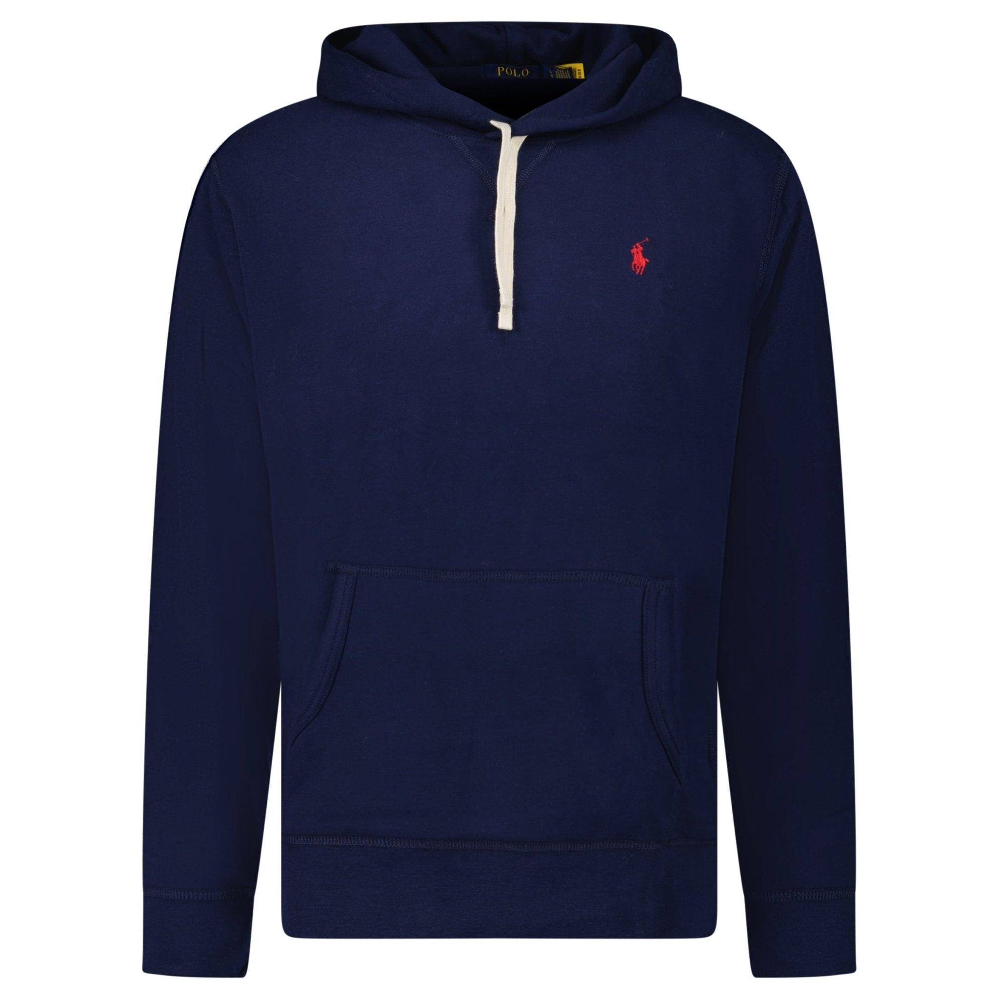 Polo Ralph Lauren Double Knit Hoodie in Navy
