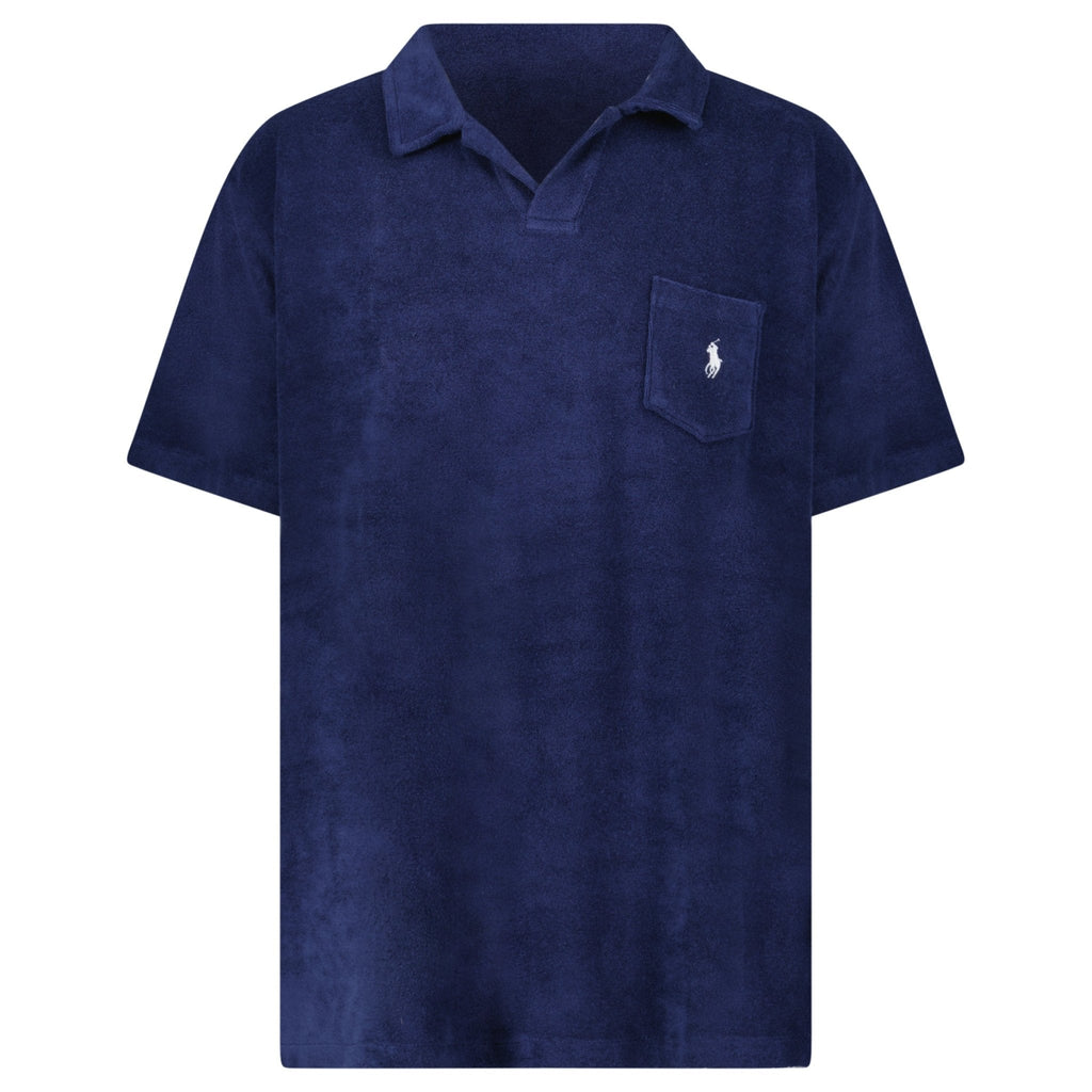 Polo Ralph Lauren Short Sleeve Polo Shirt in Navy