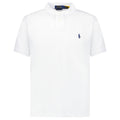 Polo Ralph Lauren Slim Fit Mesh Polo Shirt in White