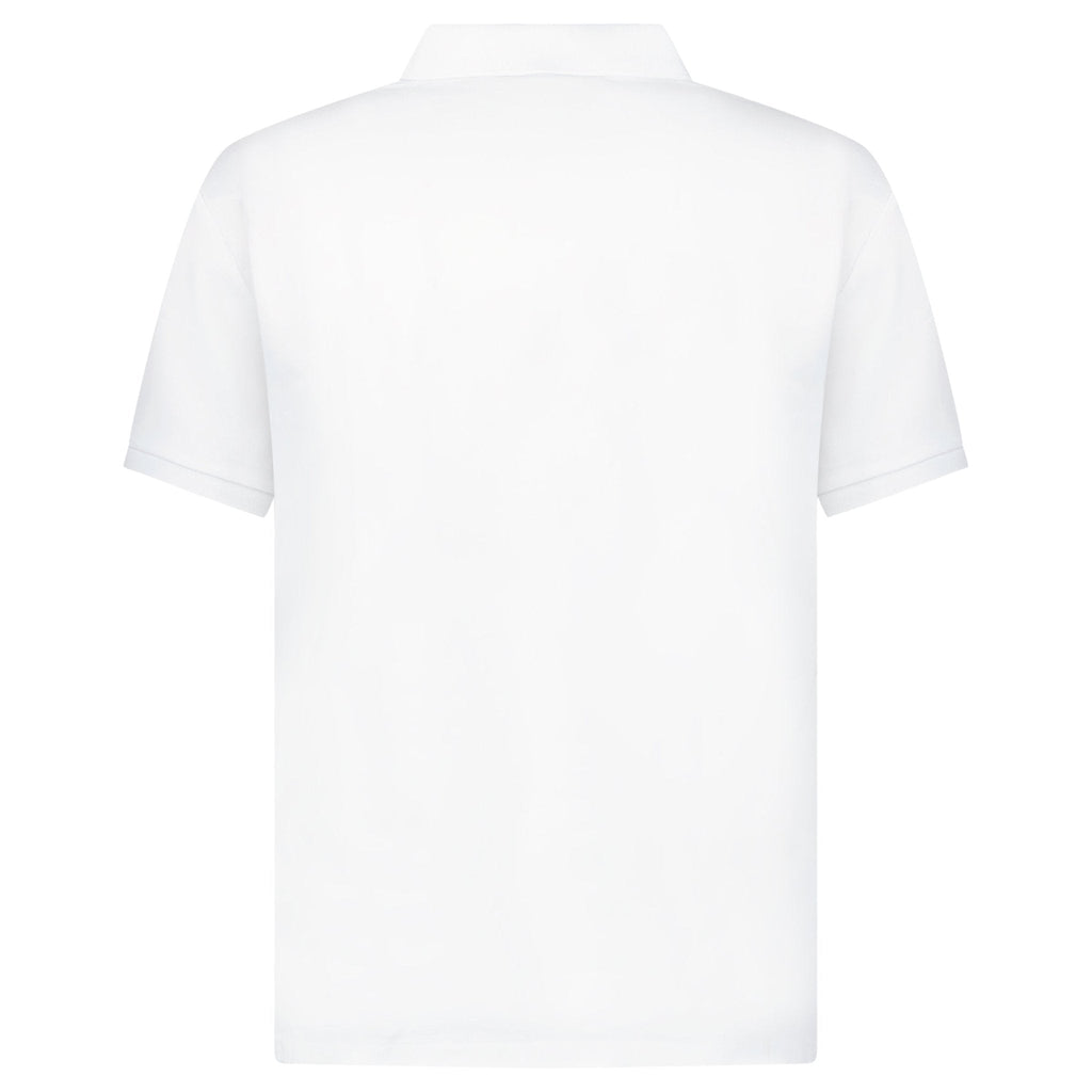 Polo Ralph Lauren Slim Fit Mesh Polo Shirt in White